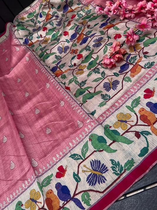 Crystal Banarasi Silk